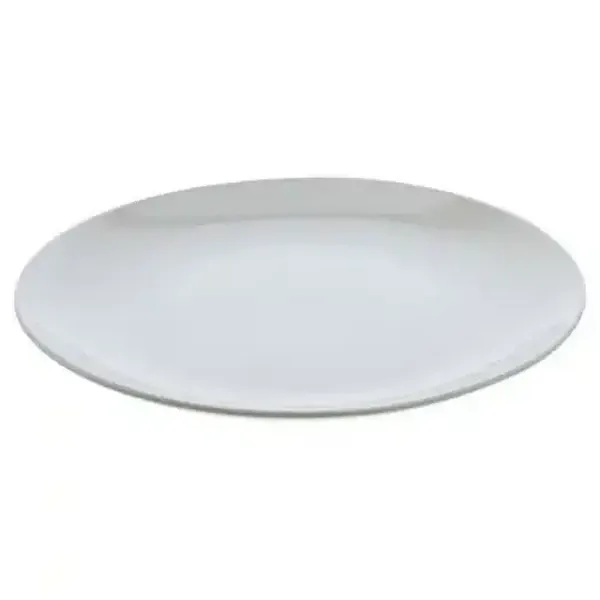 Coupe White Porcelain Dinner Plates 27cm 4-Pack