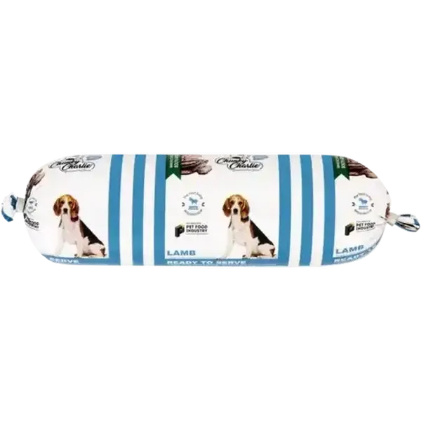 Chunky Charlie Lamb Frozen Adult Dog Food Roll 500g
