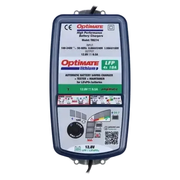 OptiMate Lithium Car Battery Charger 12.8V