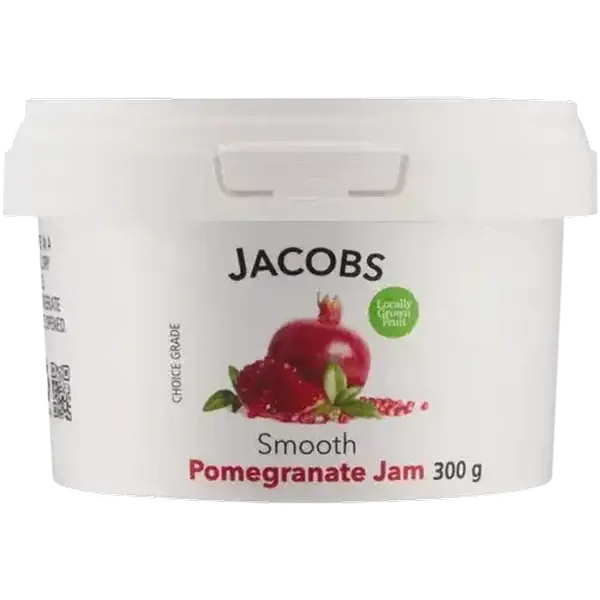 Jacobs Jam Co Smooth Pomegranate Jam 300g