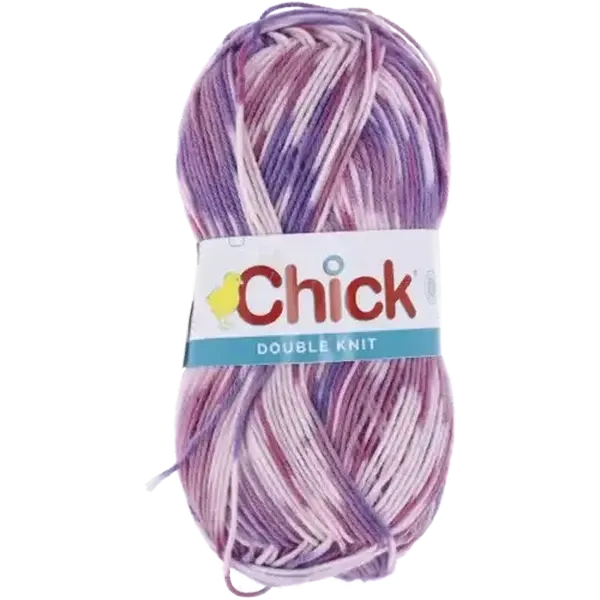 Chick Lavender Fog Wool Print 100g