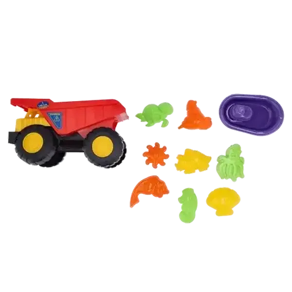 Zeus Dump Truck with Accessories 26cm