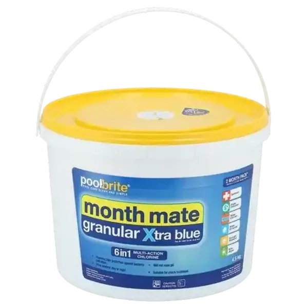 PoolBrite Month Mate Granular Xtra Blue Chlorine 4.5kg