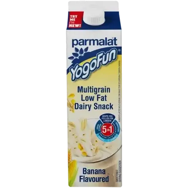 Parmalat Yogofun Banana Flavoured Multigrain Low Fat Dairy Snack 900g