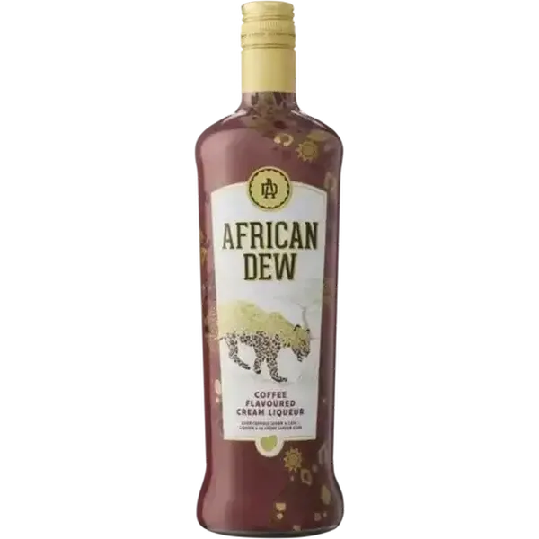 African Dew Coffee Flavoured Cream Liqueur Bottle 750ml