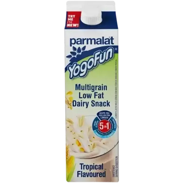Parmalat Yogofun Tropical Flavoured Multigrain Low Fat Dairy Snack 900g