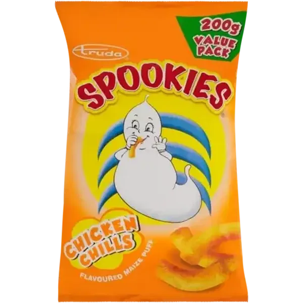 Truda Spookies Chicken Chills Flavoured Maize Puff 200g