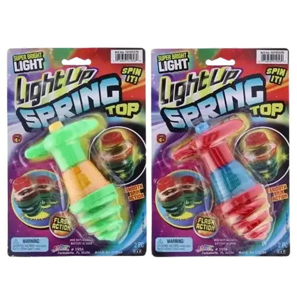 Ja-Ru Light Up Spring Top (Colour May Vary)