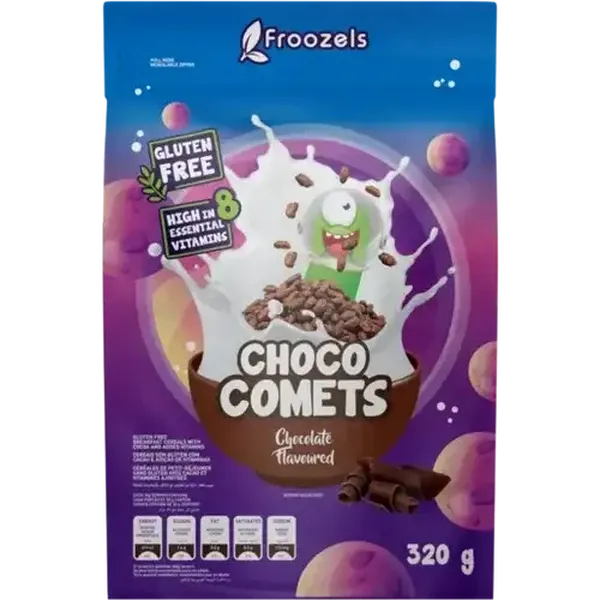 Froozels Choco Comets Breakfast Cereal 320g