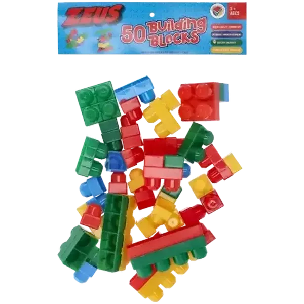 Zeus Building Blocks 50-Piece