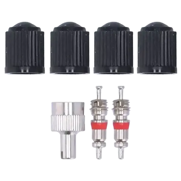 Q Premium Valve Cap & Core Kit 7 Piece