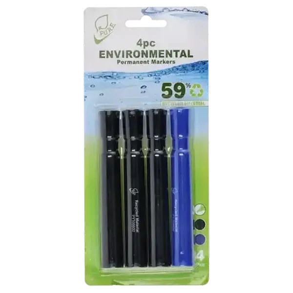 Pure Permanent Marker 4 Pack 2.0mm