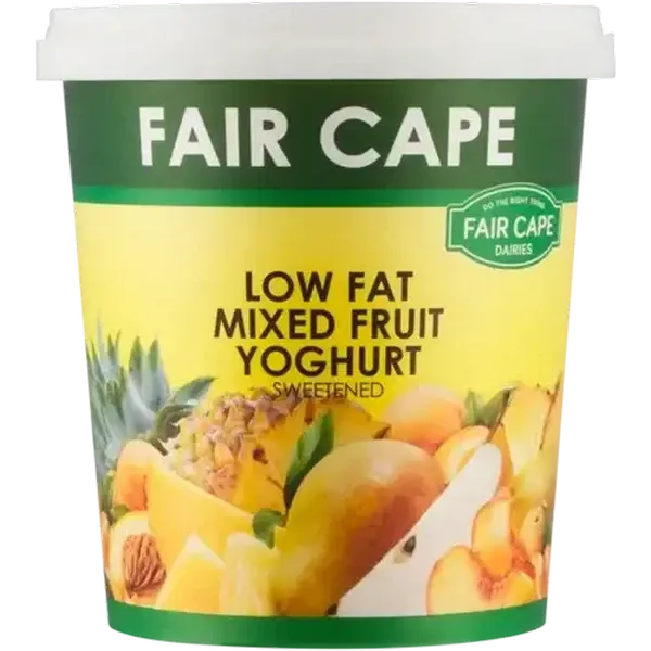 Fair Cape Dairies Mixed Fruit Low Fat Yoghurt 1kg