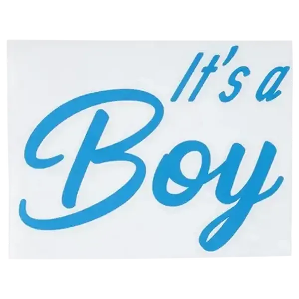 Balloon Sticker Blue it’s A Boy