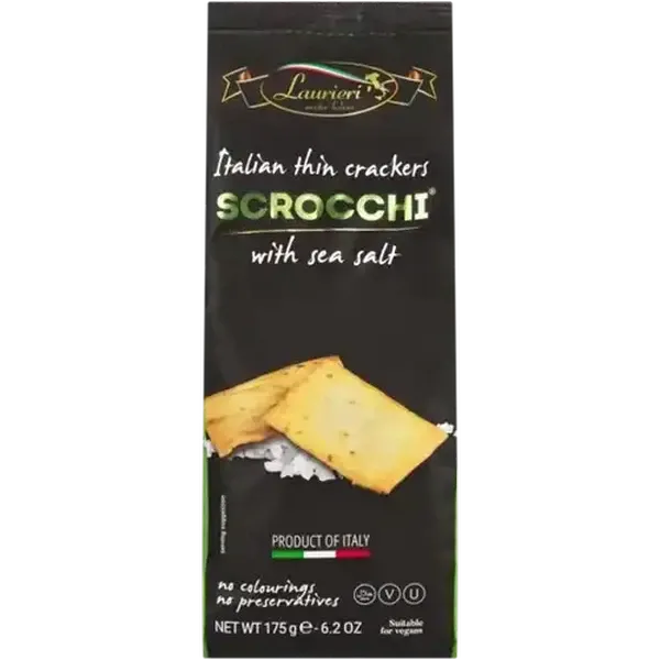 Laurieri Scrocchi with Seasalt 175g