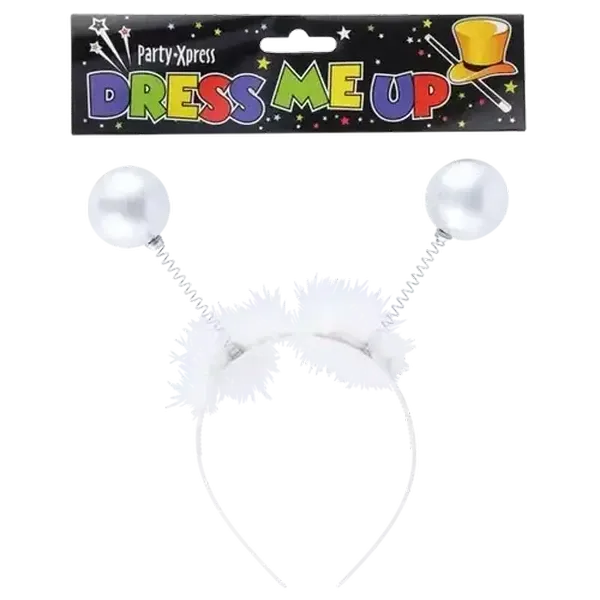 Party Xpress Dress Up White Mirror Headband