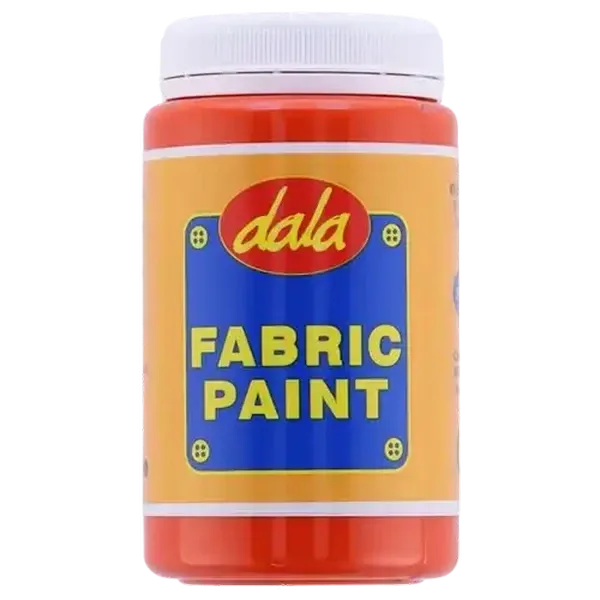 Dala Orange Fabric Paint 250ml