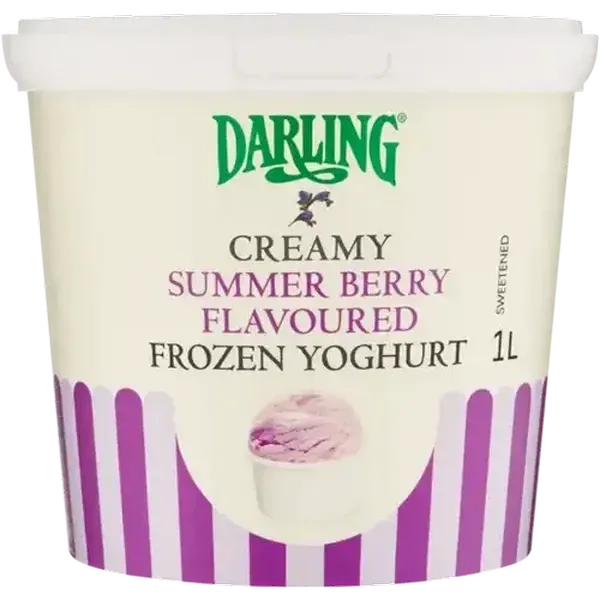 Darling Summer Berry Flavoured Creamy Frozen Yoghurt 1L