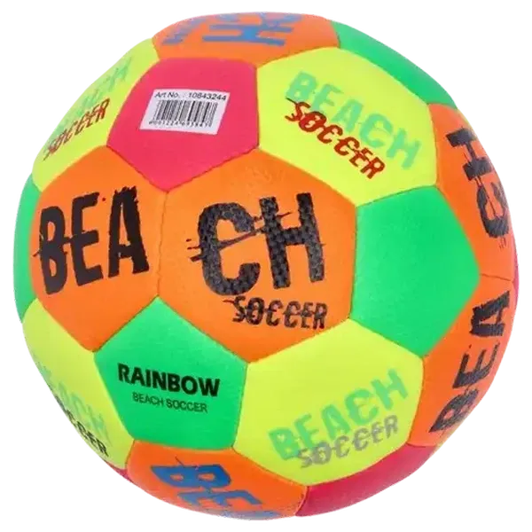 Rainbow Beach Soccer Ball Size 5