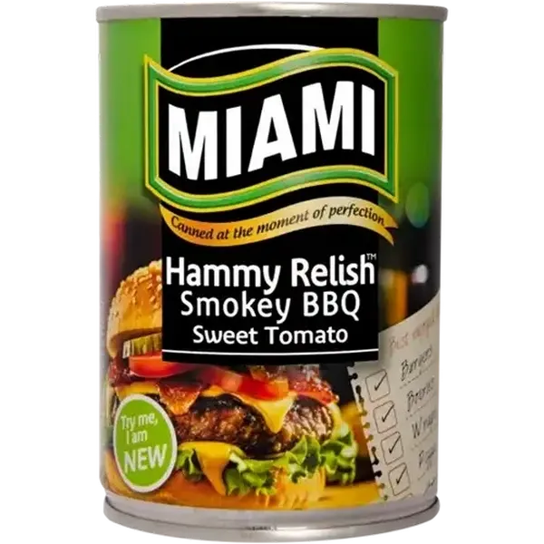 Miami Smokey BBQ Relish 450g