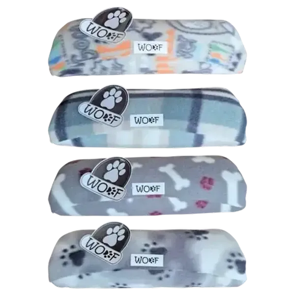 Woof Assorted Pet Fleece Blanket 100cm x 70cm