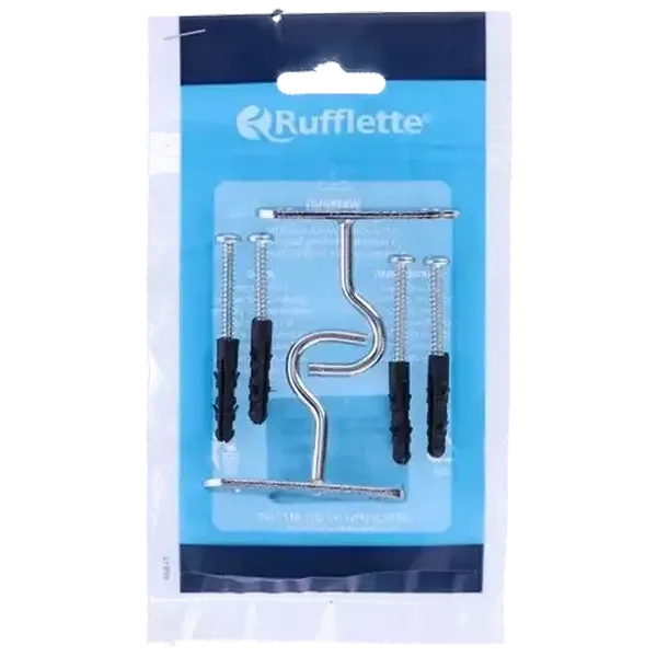 Rufflette Steel Chrome Bracket 16mm