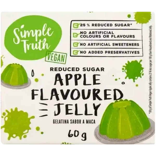 Simple Truth Apple Flavoured Jelly 60g