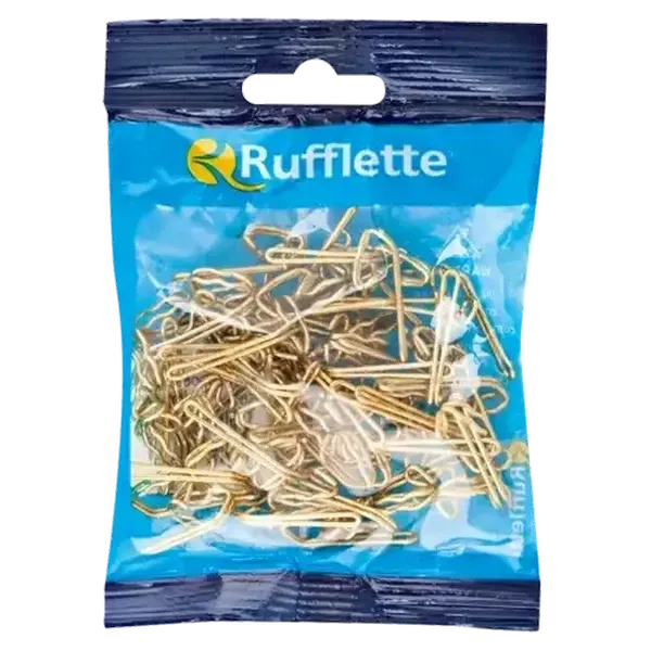 Rufflette R7 Brassed Hooks 50-Pack