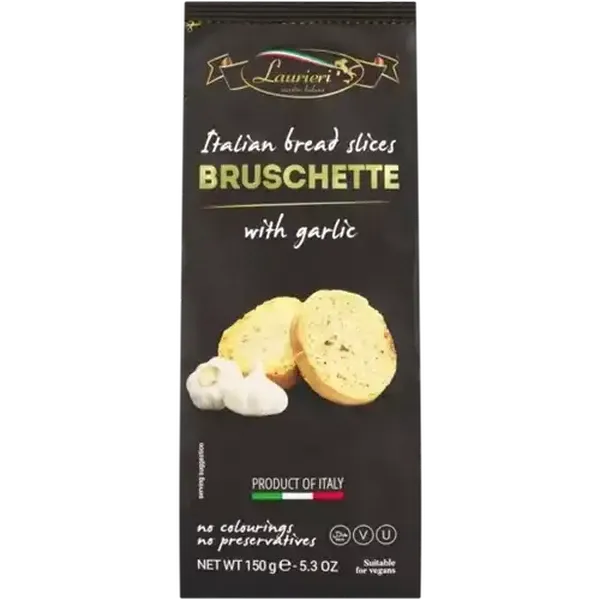Laurieri Bruschette with Garlic 150g