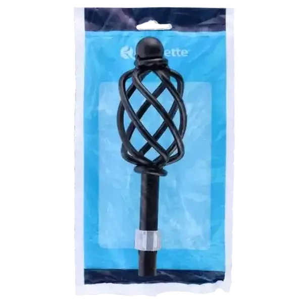 Rufflette Black Steel Finial Susan 19 - 25mm