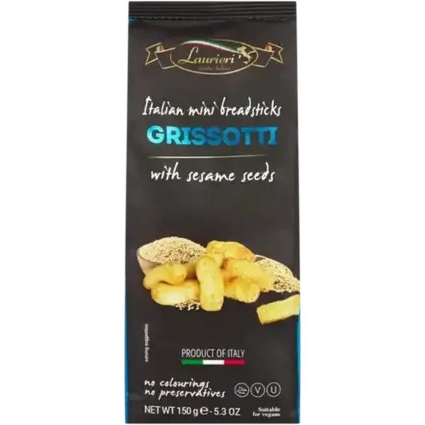 Laurieri Grissotti with Sesame Seeds 150g