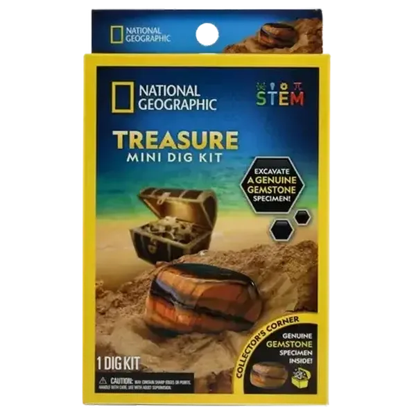 National Geographic Treasure Mini Dig Kit