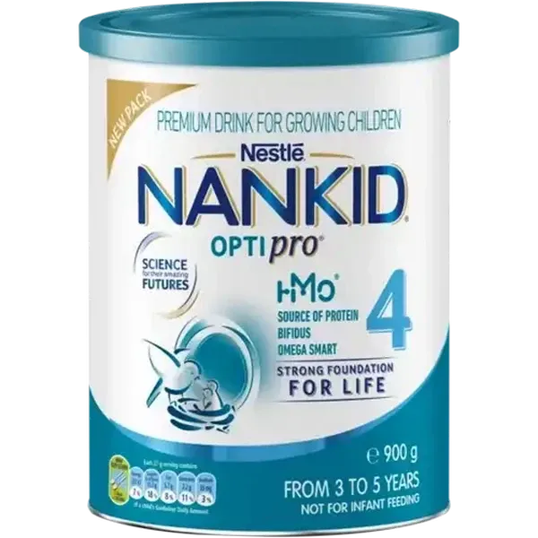 NAN Kid OPTIpro Stage 4 3-5 Years Premium Drink for Growing Children 900g