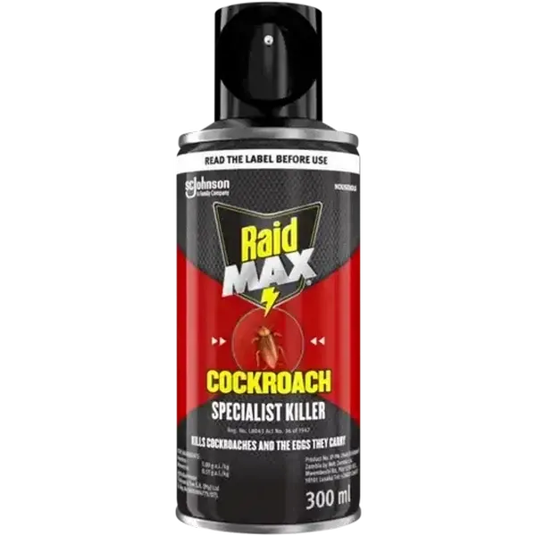 Raid MAX Cockroach Specialist Killer Spray 300ml