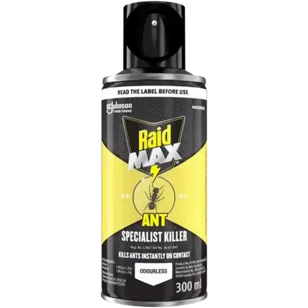 Raid MAX Odourless Ant Specialist Killer Spray 300ml