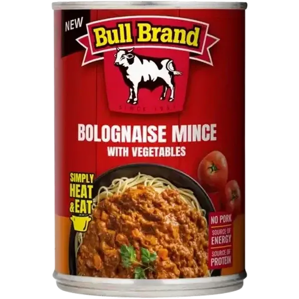 Bull Brand Bolognaise Mince with Vegetables 400g