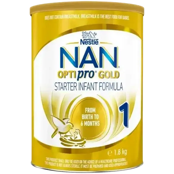 NAN OPTIpro GOLD Stage 1 0-6 Months Starter Infant Formula 1.8kg