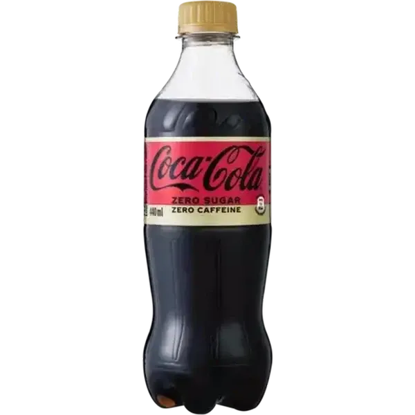 Coca-Cola Zero Sugar Zero Caffeine Soft Drink 440ml