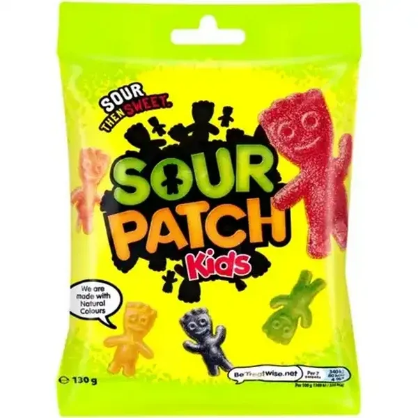 Sour Patch Kids Original Fruit Gums 130g