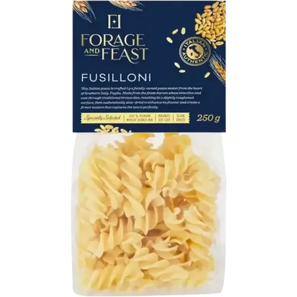 Forage And Feast Fusilloni 250g