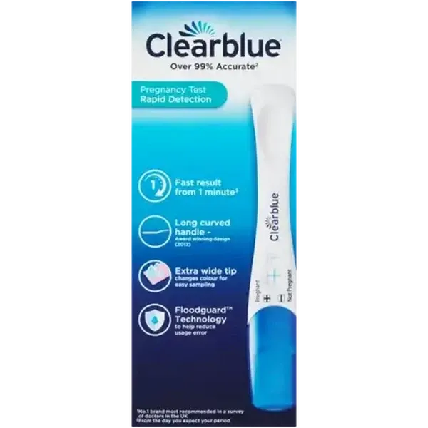 Clearblue Rapid Detection Pregnancy Test 2 Pack