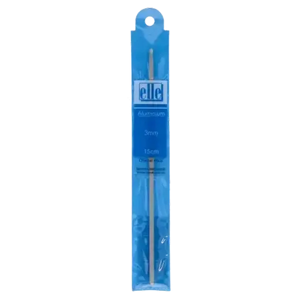 Elle Aluminium Crochet Hook 3mm