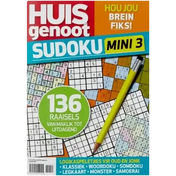 Huisgenoot Sudoku Mini 3 Magazine