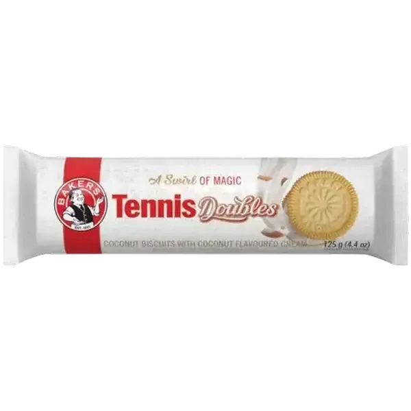Bakers Tennis Doubles Biscuits 125g