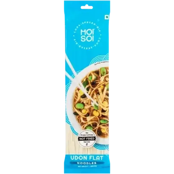 Moi Soi Udon Flat Noodles 150g