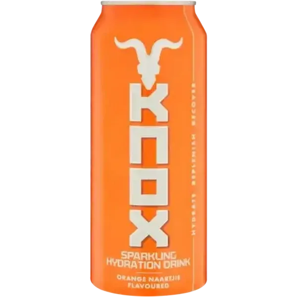 KNOX Orange Naartjie Flavoured Sparkling Hydration Drink 500ml