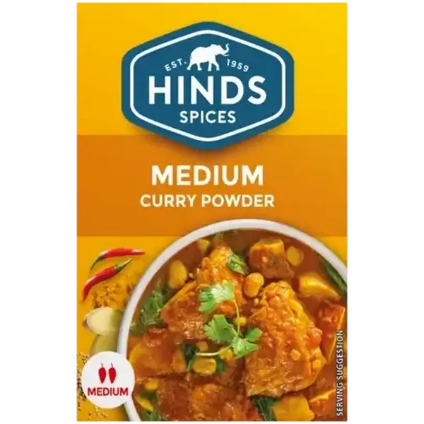 Hinds Spices Medium Curry Powder 100g