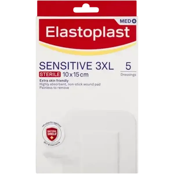 Elastoplast Sensitive Dressing Pads 5 Pack