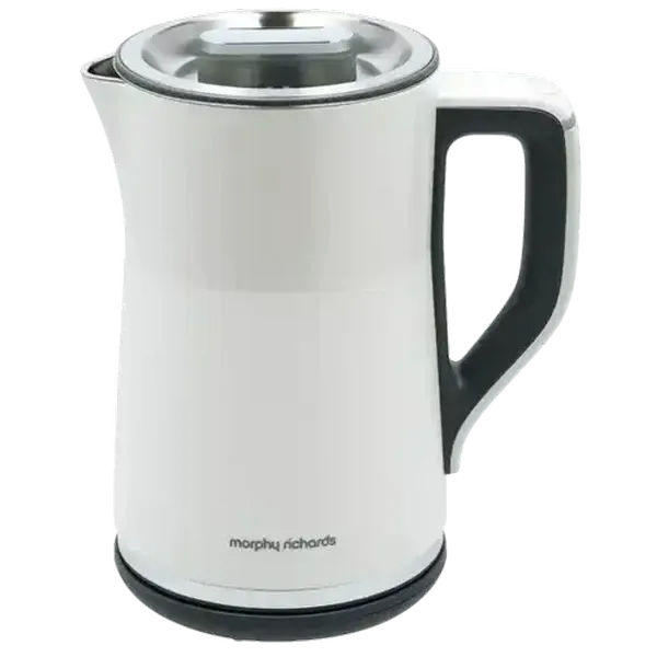 Morphy Richards Coconut White Digital Cordless Kettle 1.5L