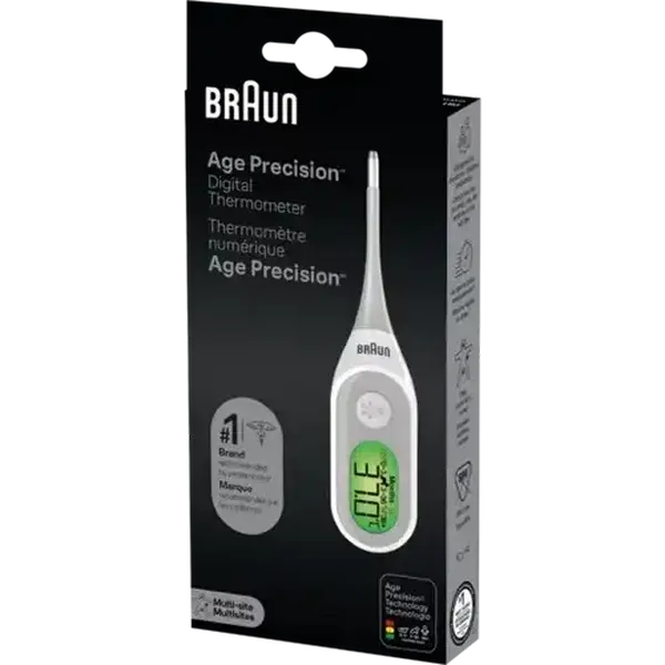 Braun PRT 2000 Age Precision Digital Thermometer